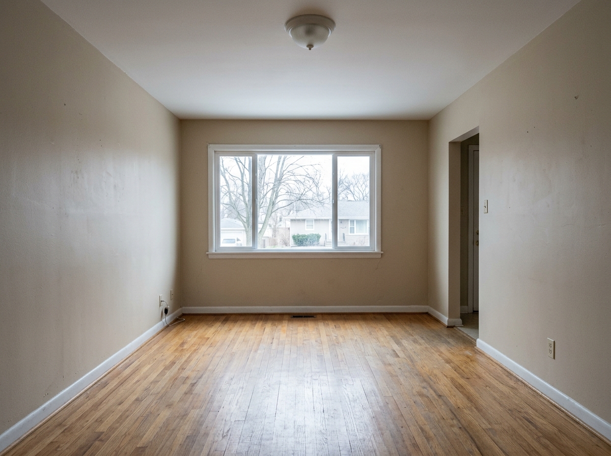 Brookside Living Room Before Transformation